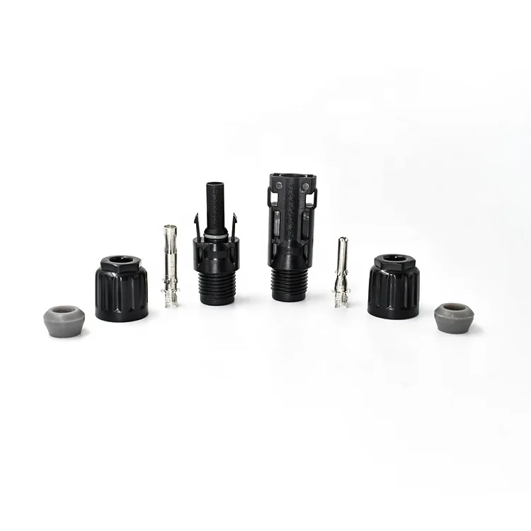 Copper Crimp MC Connector Solar Custom PV Solar Connector Copper Alloy MC Four Connectors