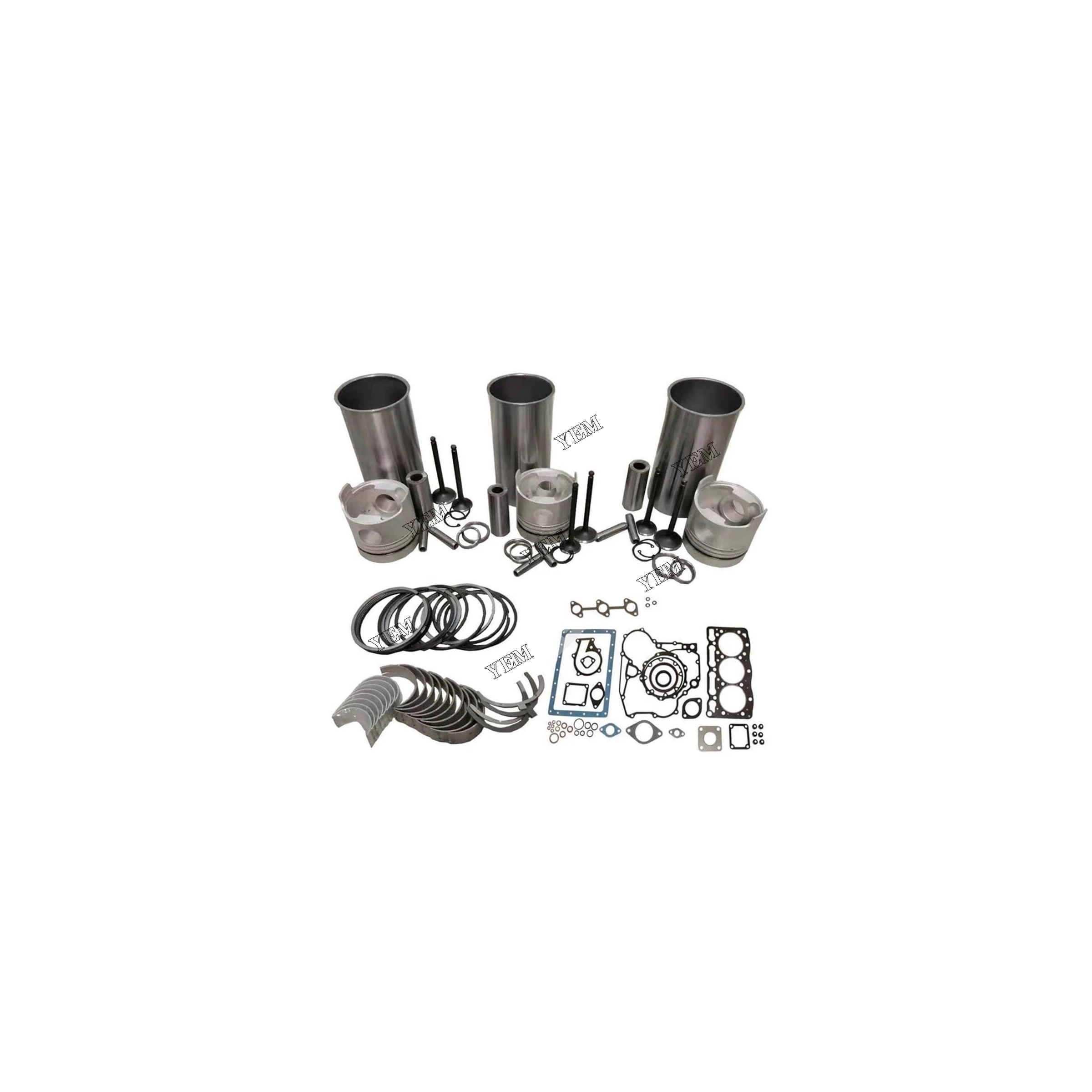 Engine Rebuild Kit Overhaul Rebuild Kit for Kubota DH1101 Engine L245 L245DT L245C Tractor Engine Replacement Parts