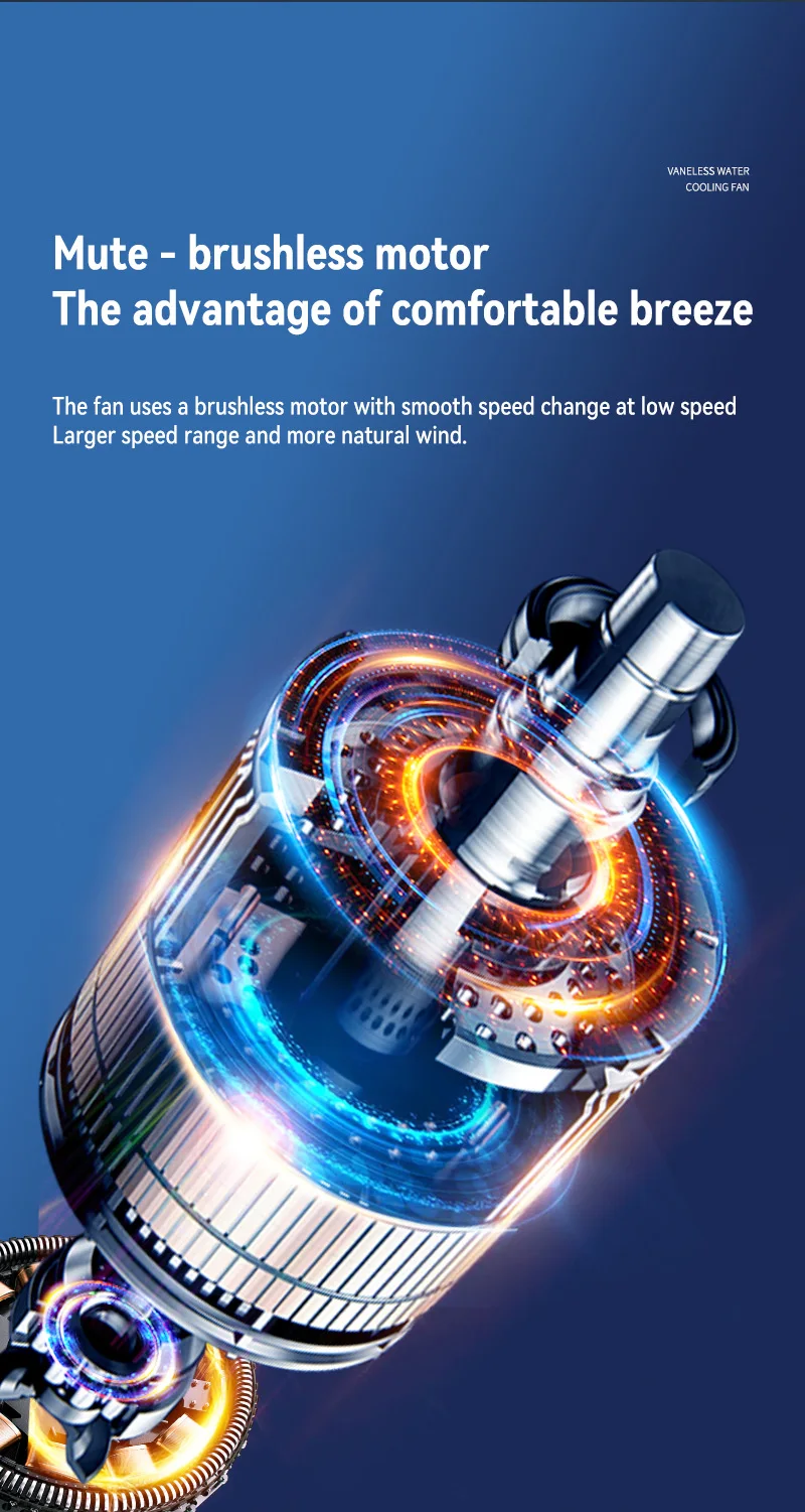 New Electric Indoor Standing Bladeless Tower Leafless Fan Usb Table