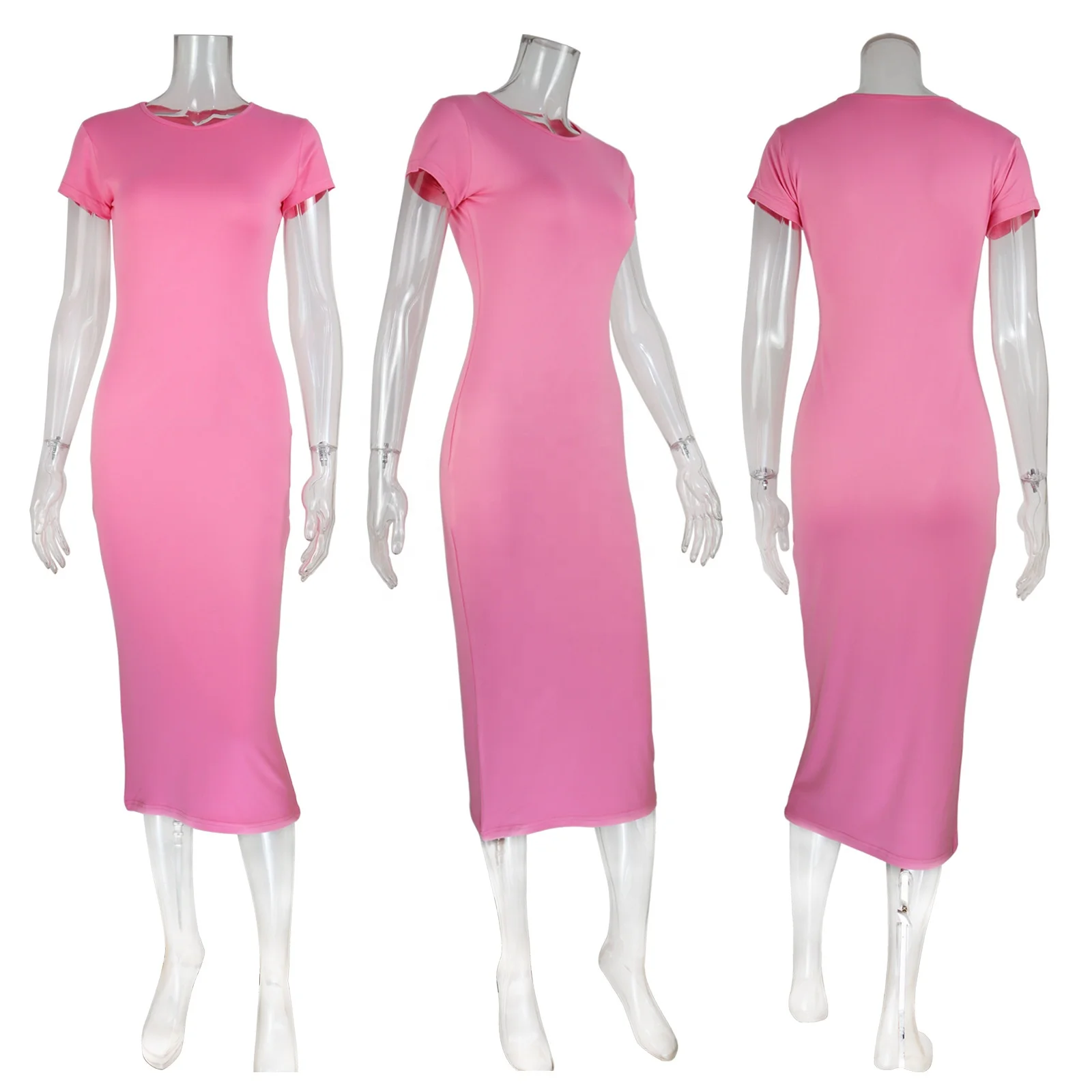 China Wholesale T-shirt Dresses for Women T-shirt Dress Short Sleeve Blue Bodycon Dress for Summer China Wholesale T-shirt Dresses for Women T-shirt Dress Short Sleeve Blue Bodycon Dress for Summer