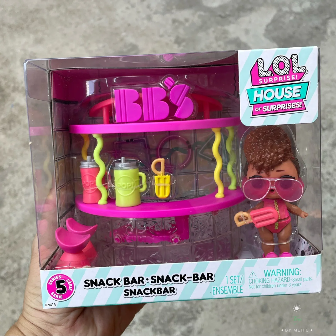 Wholesale Stock Original LOL Toy Surprise OMG House of Surprises Lil Arcade  Daybed and Hot Tub Snack Bar Play Set Toys