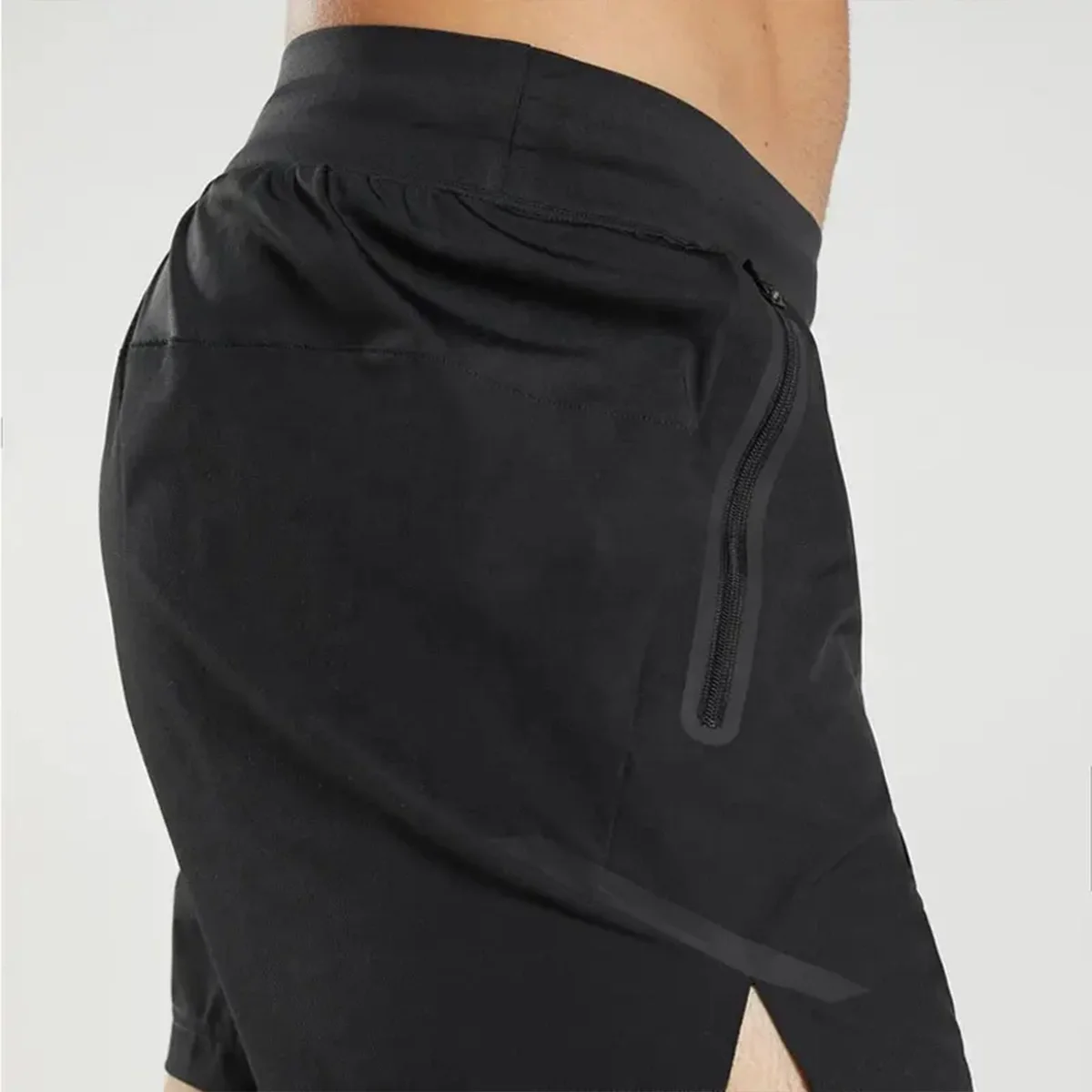 Wholesale 100% Nylon Quick Dry Sporty Loose Sports Shorts Men’s Basketball Running Gym Shorts