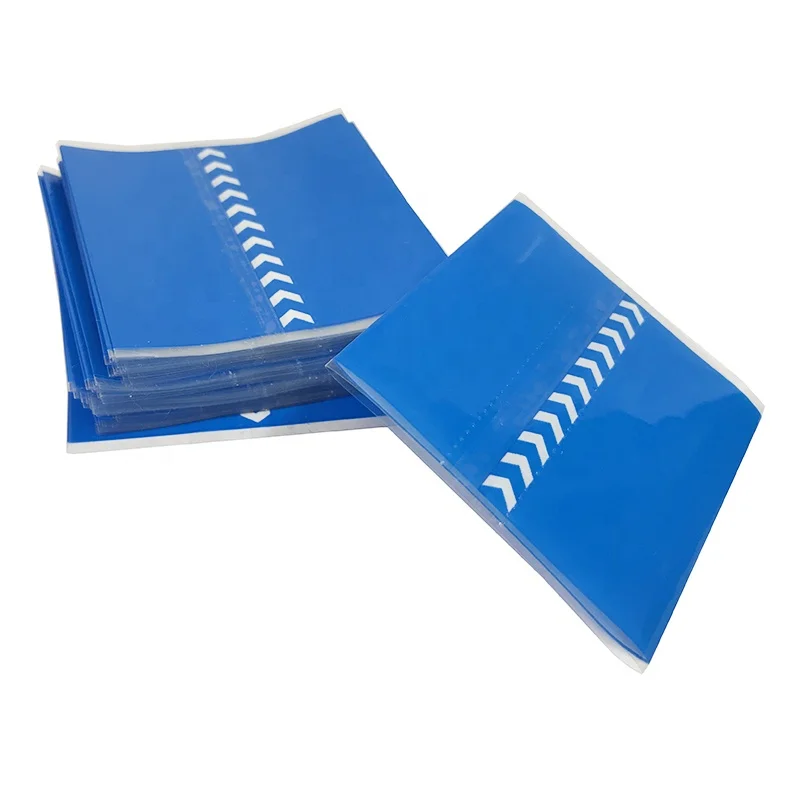 Custom Logo Printed PVC Heat Shrink Film Sleeves Perforated Plastic Wrap Support for Bottle Logo Printing Customization