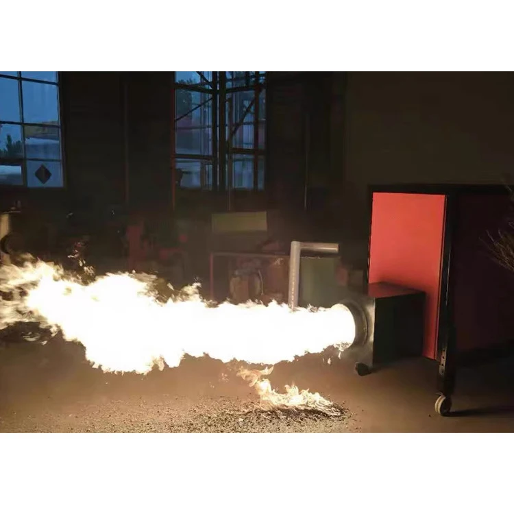 Automatic Microcomputer Control Industrial Rice Husk Biomass Pellet Burners Roller River Sand Drying Furnace Biomass Burner
