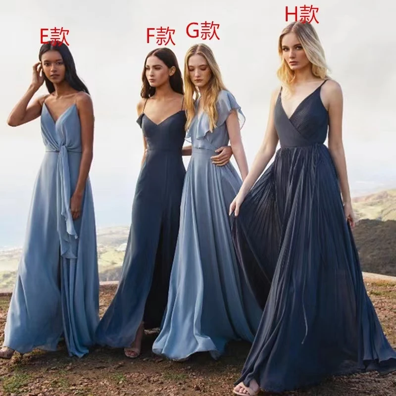 Custom Ladies Evening Party Dress Long Wedding Guests Simple Prom Dress