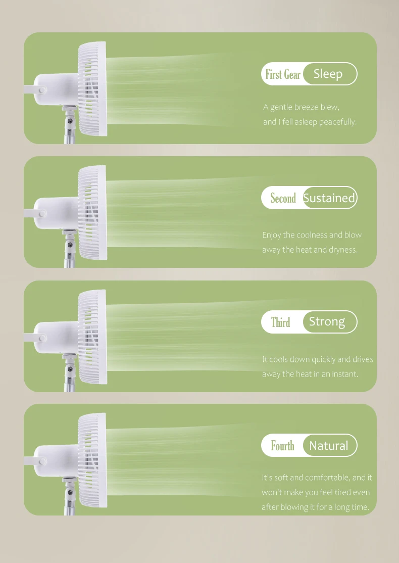 Rechargeable Home Mini Fan, Portable, 5 V, USB - detail 8