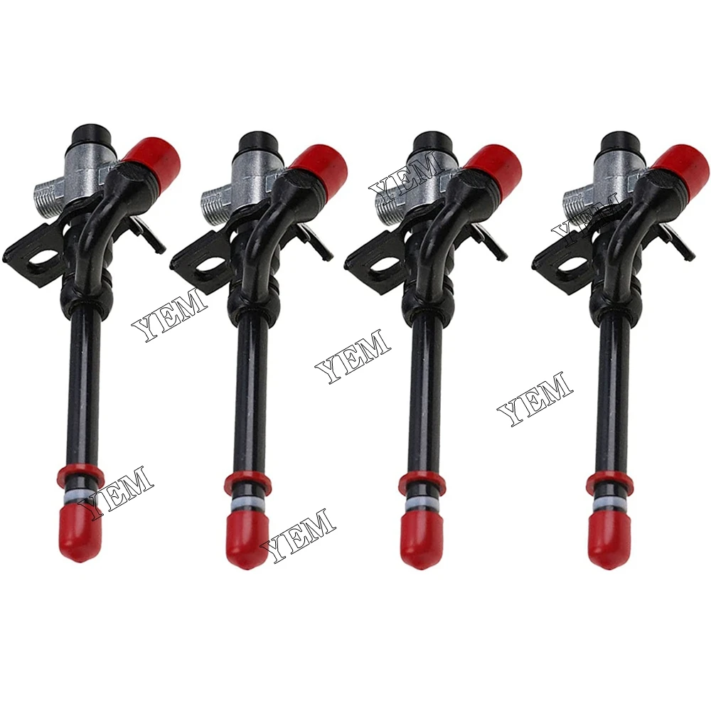 Excavator Parts 4Pcs Fuel Injector 38416 RE531436 for John Deere 6020 6120 6220 6320 6420 6520