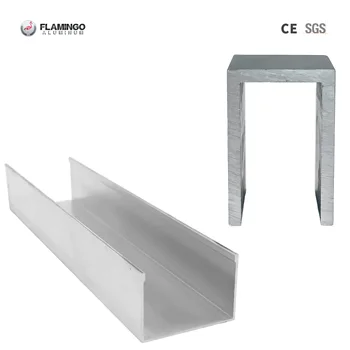 U Channel Aluminum Aluminum Double U Channel Custom Aluminum Profile Aluminum Profile Manufacturer Aluminum Alloy Profile