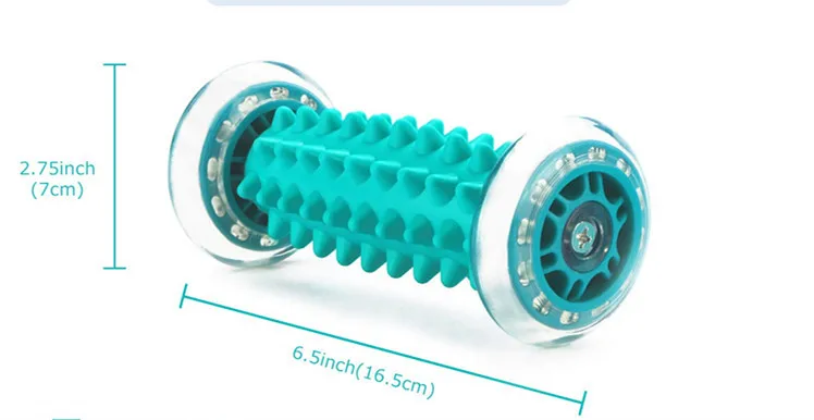 Multi-Color TPR PVC Sports Style Massager Foot Massage Roller for Hand Body Leg Arm Waist