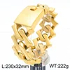 Oro arena superficie pulsera 23cm * 32mm
