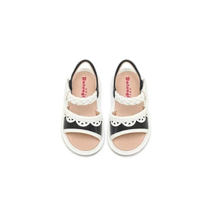 Summer Toddler Shoes Girl Braided Vacation Square Toe Cute Children Sandals Fashion Baby Girl Kids Shoes Leather Shoes