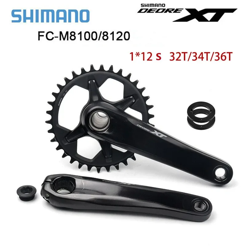 SHIMANO FC-M8120 170mm 32T BBセット Shimano Deore XT M8120 12 Speed 34T 170mm MTB Crankset
