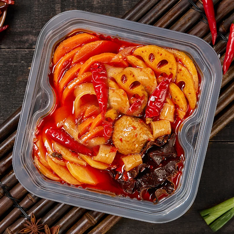 Spicy Meatballs Self Heating Hot Pot 260g - Instant Fast Food