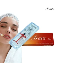 Arasti 1.1ml Hyaluronic Acid Dermal Filler Gel for Body Nose Eye Hand & Lip Injections for Facial Use
