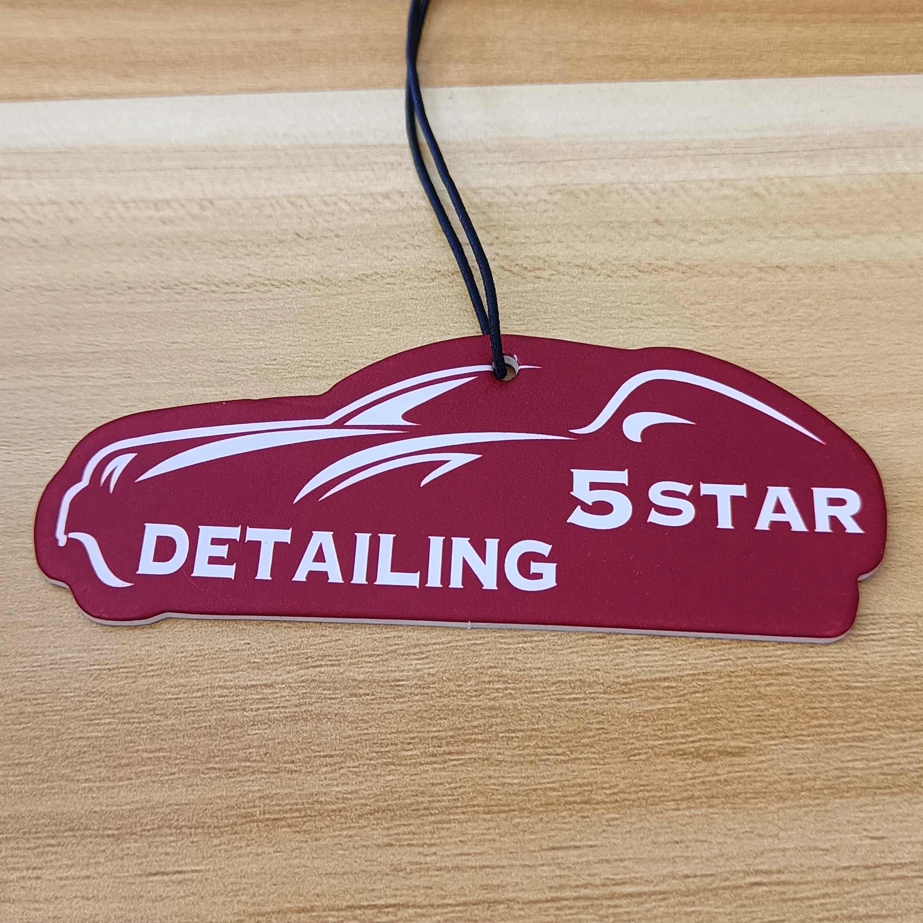 Strong Scent Customized Logo Paper Car Air Fragrance Air Freshener