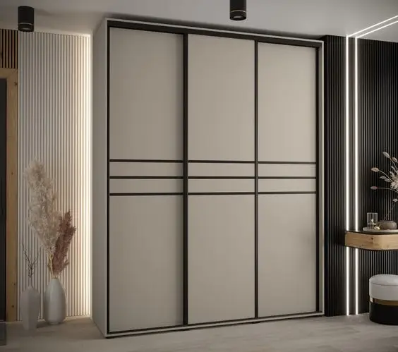 Manufacturers Direct Selling Customized Sliding Door Wardrobe for Bedroom or Closet