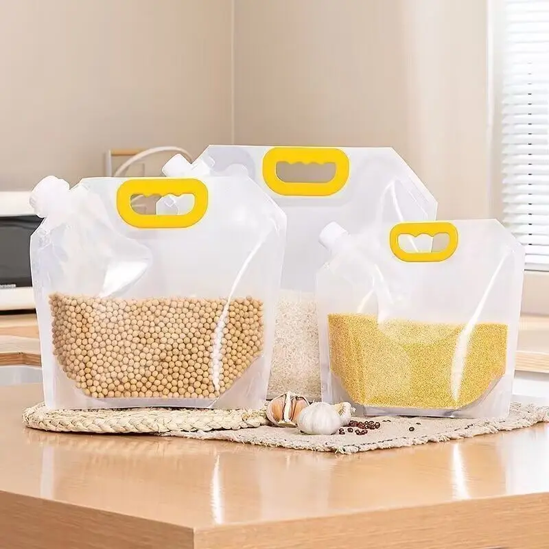 XiMan Packaging pp plastic rice packing bag for packaging rice 1kg 2kg 5kg