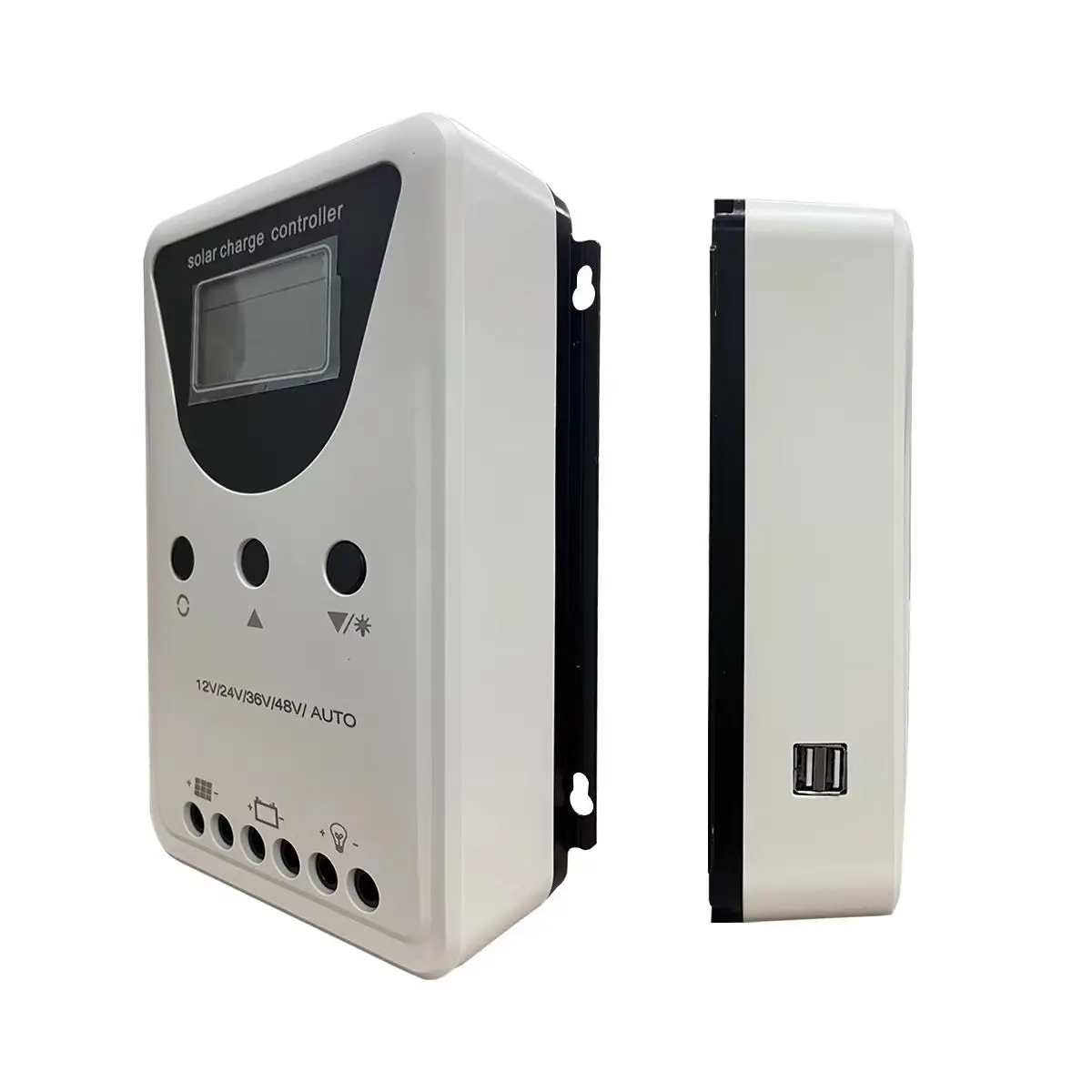 Pwm Solar Controller 12v 24v 36v 48v 60a 80a 100a Household Solar Panel ...