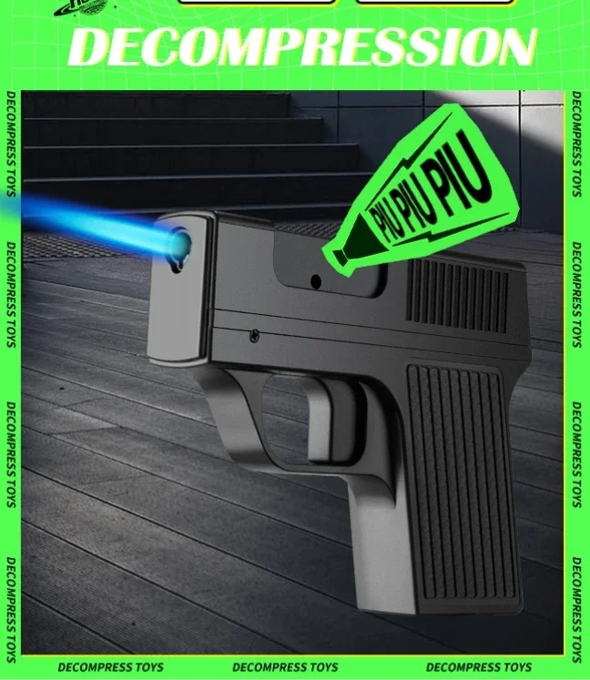 Airo New Cigarette Case Lighter 2 In 1 Torch Blue Flame Gun Lighter