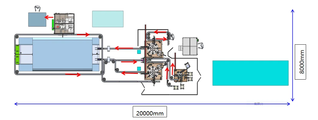 Automated Assembly Line for Car Genuine Oil Filter Production with 15KVA Power and 1 Year Warranty