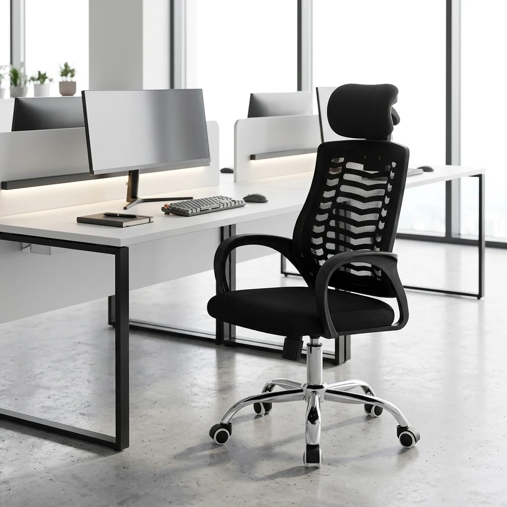 Office Ergonomic Computer Swivel Desk Chair Mesh Adjustable Luxury Modern Chairs Furniture Set Factory Customization Wholesale