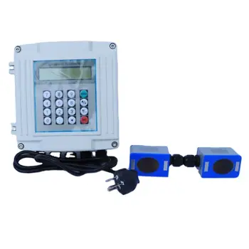 RS485 Ultrasonic Flow Meter 4-20ma Clamp on for Water SUS Pipe CE Approved Ultrasonic Flowmeter with OEM Support