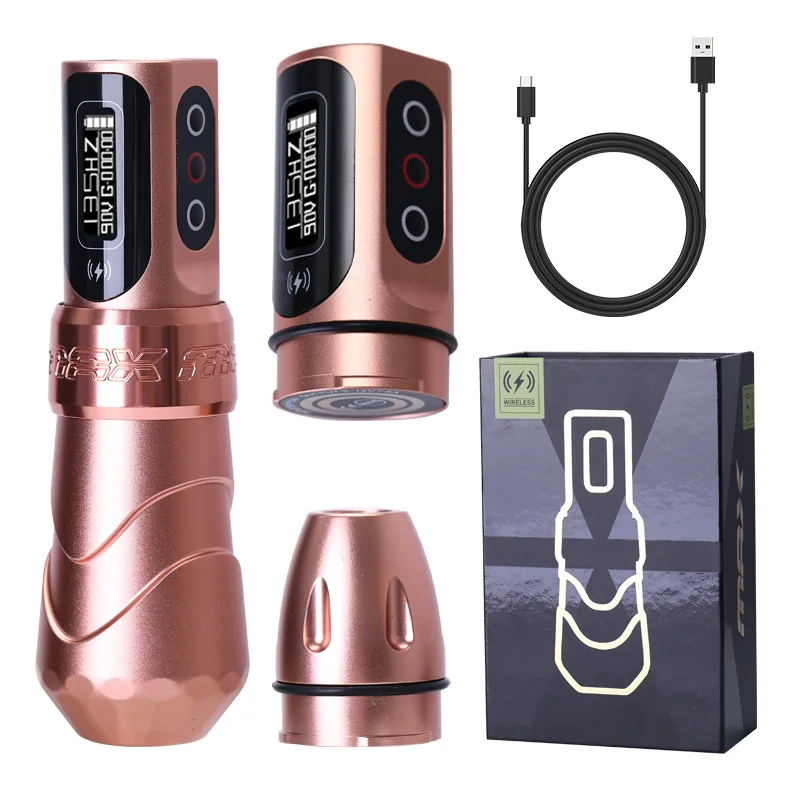 New Style Popular Professional Wireless Rotary Tattoo Machine Pen FK Iron FLUX MAX