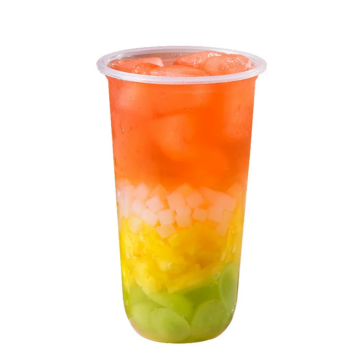 700-95 660 мл 22 унции пластиковые одноразовые чашки для смузи и