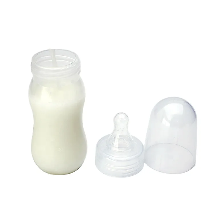 Disposable Presterilized Baby Nurser Bottle 612months Baby Milk Bottles With Fast Flow Nipples