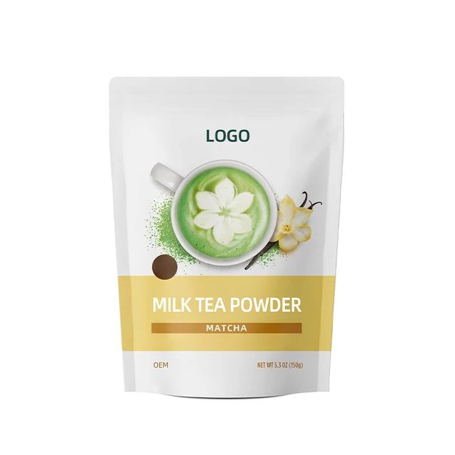 OEM taro milk tea powder  customized Private label flavor Meal replacement taro milk tea powder