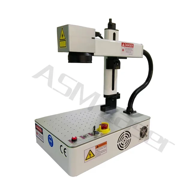 20W 30W New Folded Type Mini Handheld Fiber Laser 30w Jpt Mopa Laser Qr Code Laser Marking Equipment