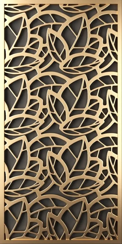 Decorative Muslim Mosque Background Metal Screen Room Divider Wall Panel