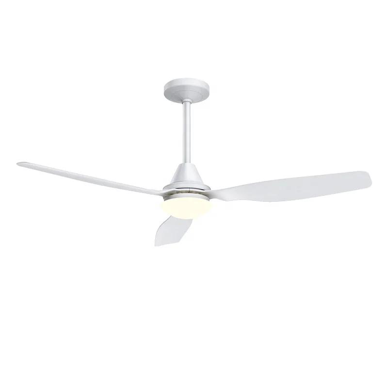 48inch Plastic BLDC Ceiling Fan with LED Light 110V-220V 3 Blades No Noise Home Hotel INMETRO Brazil Energy Saving Ceiling Fan