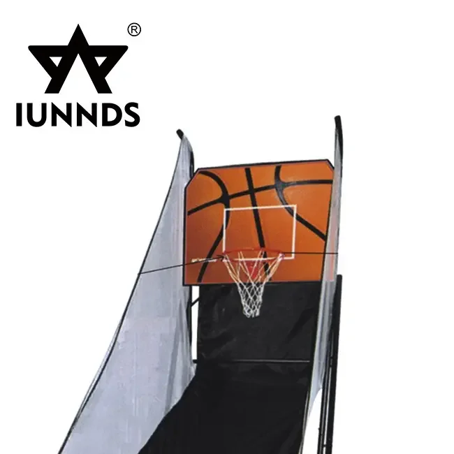 IUNNDS Cheap Foldable Basketball Game Hoop Electronic Basketball Scoring Machine