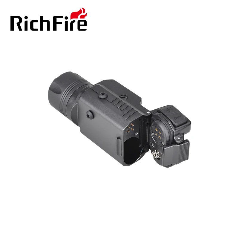 Compact High Power 400 Lumen Green Laser Flashlight Combo With 20mm Card Slot Laser Tactical Flashlight Light