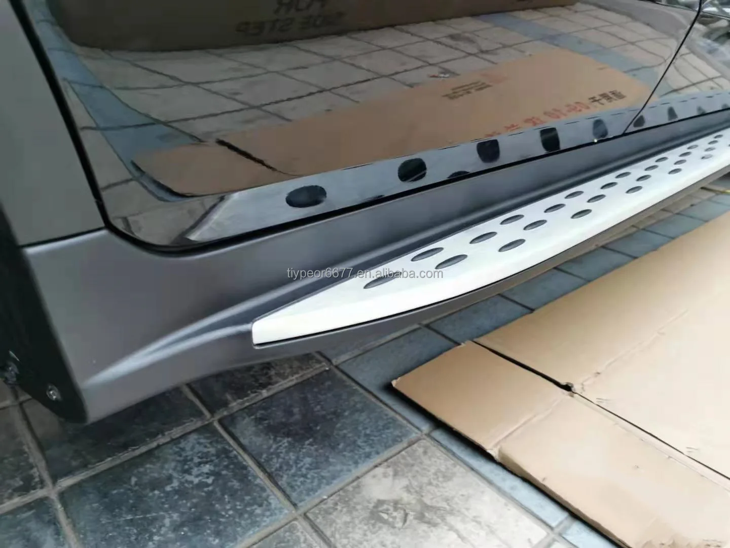 product auto spare body parts running boards for mercedes benz glc 2016   2021 260l 300l foot step pedal side step suv accessories-10