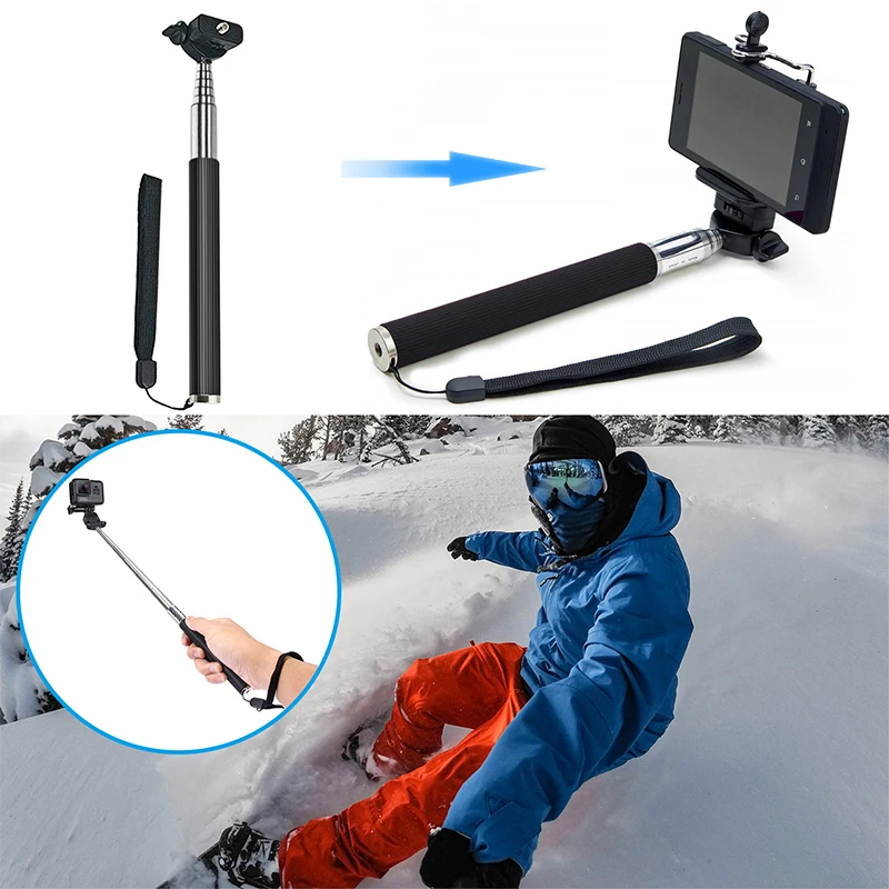New 21-in-1 Action Camera Accessories Kit for GoPro Wholesale 12-Inch Hidden for GoPro Camera Accessory