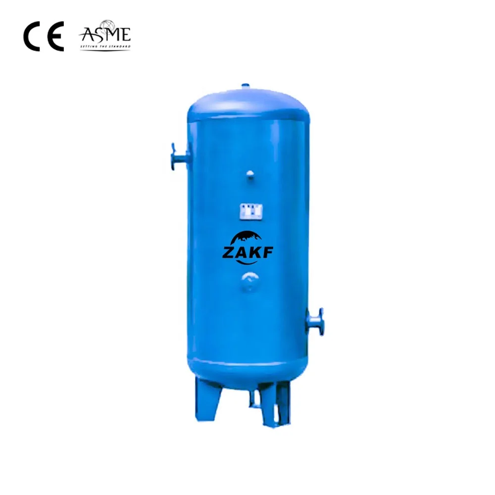 ZAKF ASME Air Tank Air Receiver Tank ASME Carbon Steel ASME Pressure Vessel Compressed Air Storage Tank