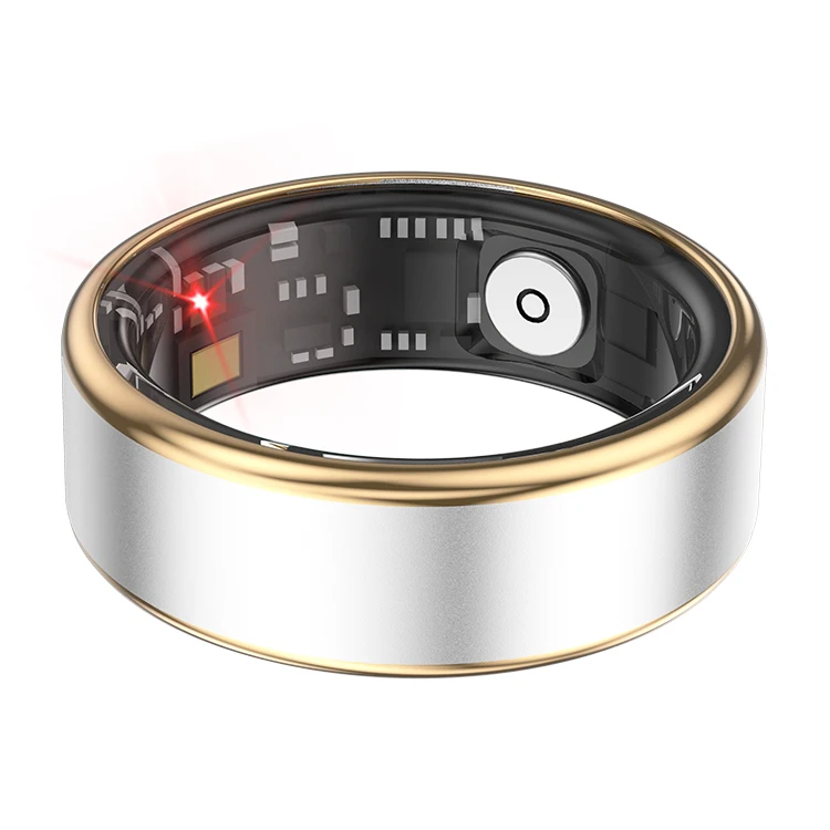 Smart Wearable SR06 Health Smart Ring with Charging Case Automatic Exercise Heart Rate Sleep Monitor Waterproof Fitness Tracker
