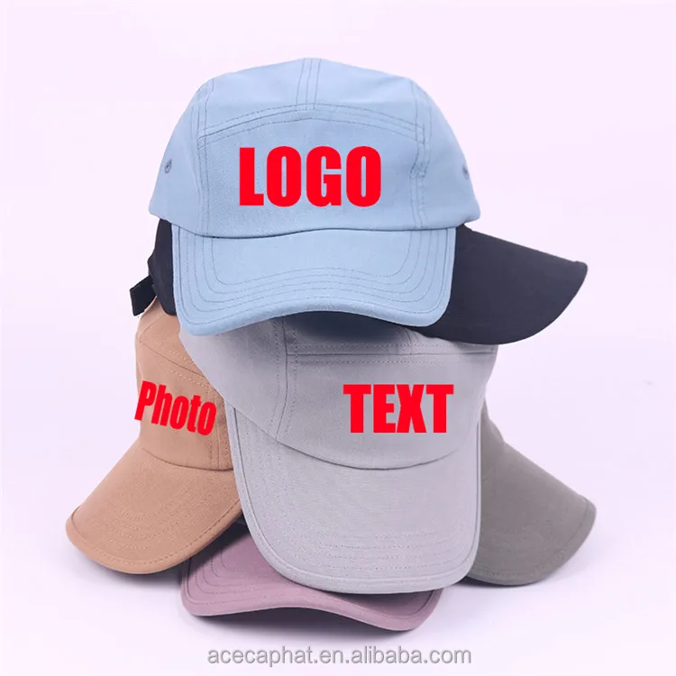 5 panel classic baseball cap