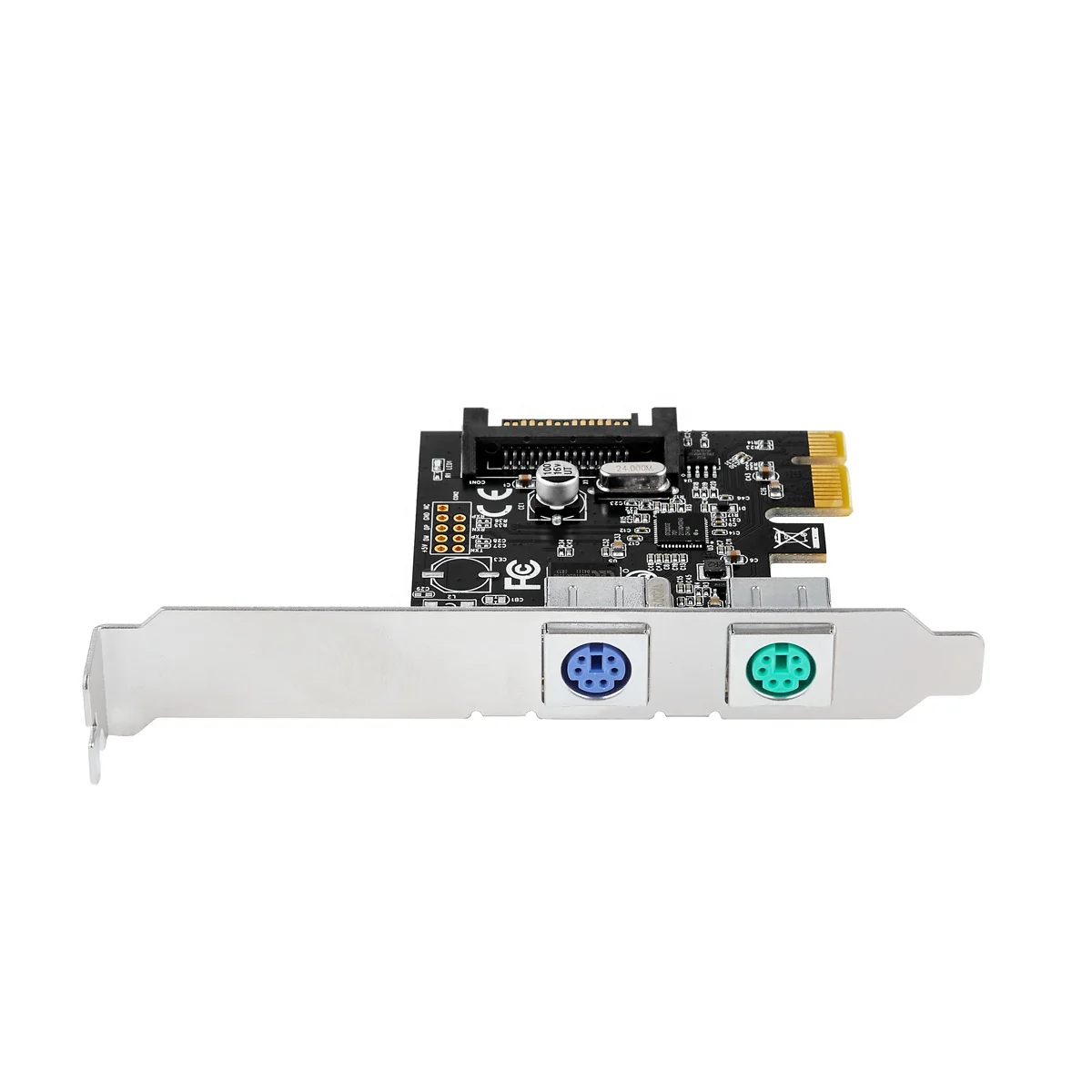 Amazon | PCI-E to PS / 2アダプターカードPCIE to PS2拡張