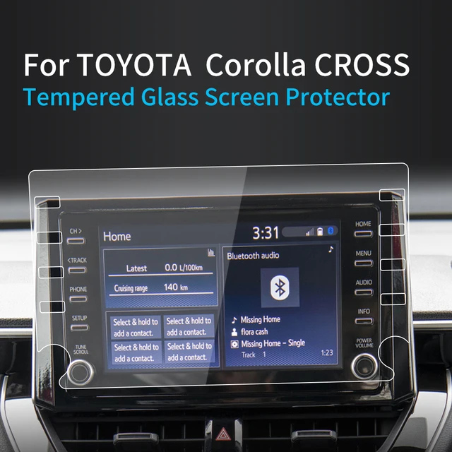Protection D'écran Verre Mat Brotect - Pour Toyota Corolla 2023 Système Infotainment 10,5" - 8