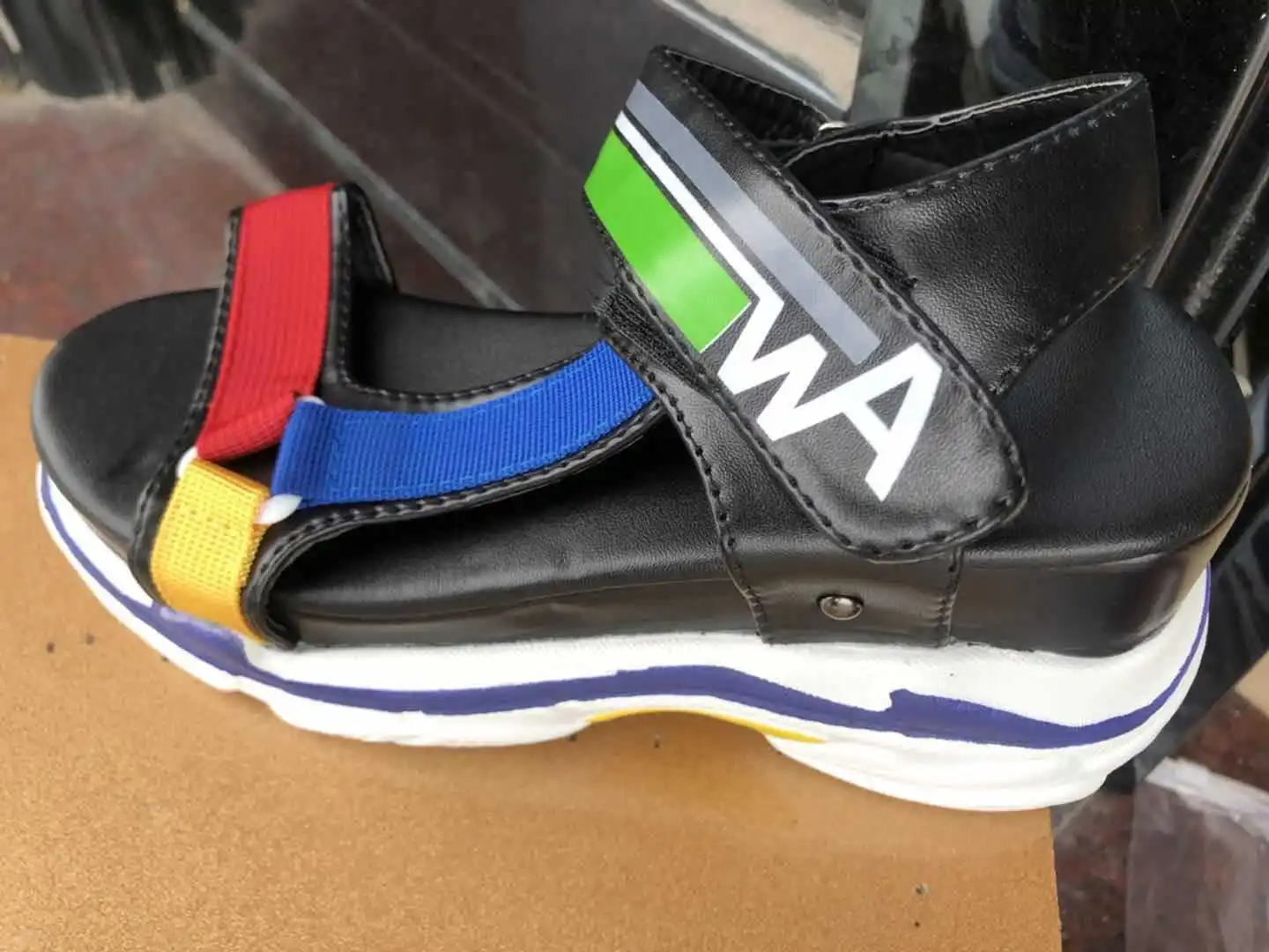 Женские босоножки на платформе, повседневные сандалии-гладиаторы на очень высоком каблуке, на танкетке, лето 2022