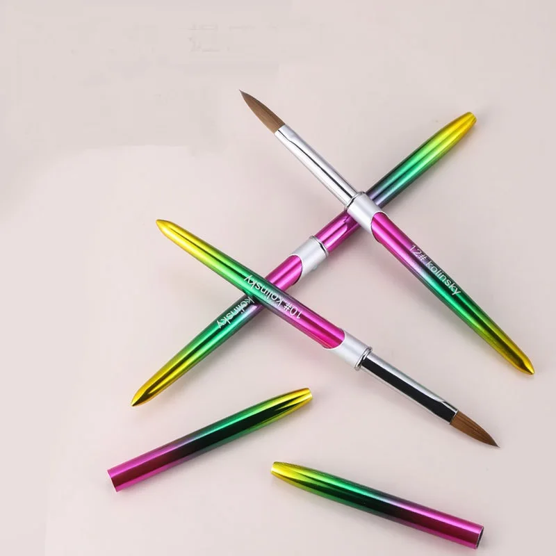 Wholesale 2022 New Kolinsky Hair Nail Supplies Tools Metal Handle Liner