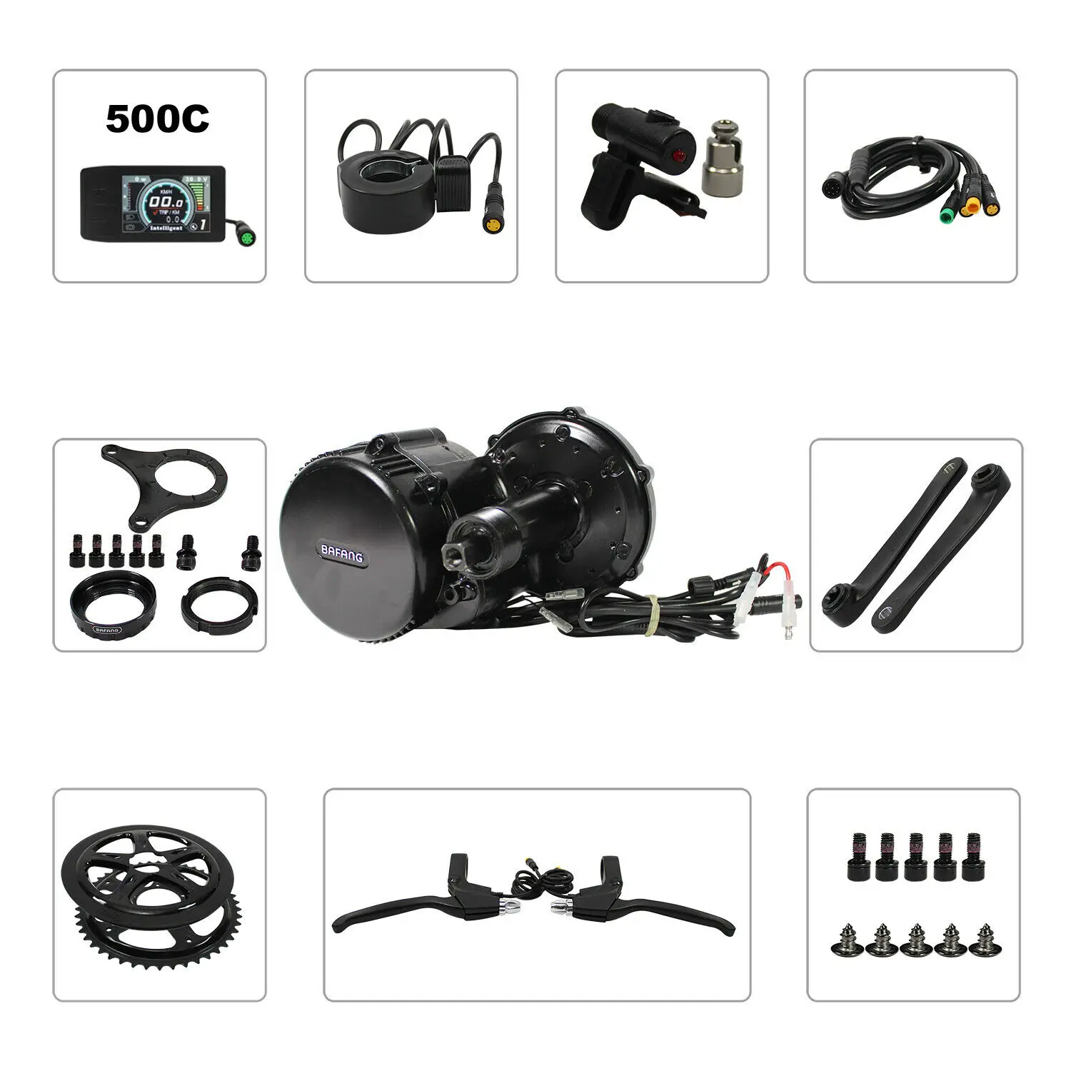 Bafang BBS02B 48V 750W Motor Kit - Efficient Electric Bike Power
