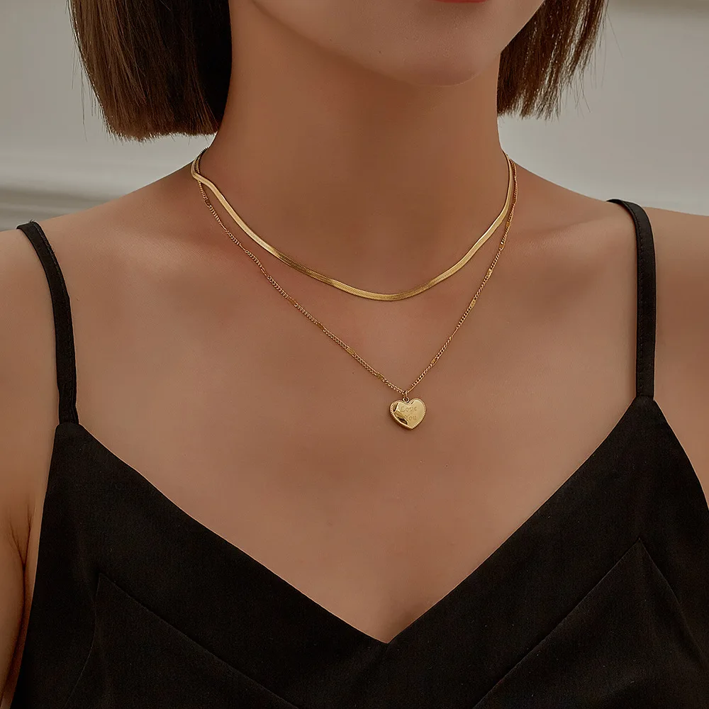 18k Gold Multi Charm Necklace