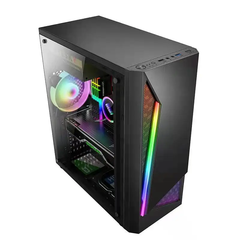 Game Desktop Host Popular I3 I5 I7 Computer Full Set 32GB RAM 1TB SSD RTX 2060 3060 4080 Gpu Home Office Gaming Pc Desktop