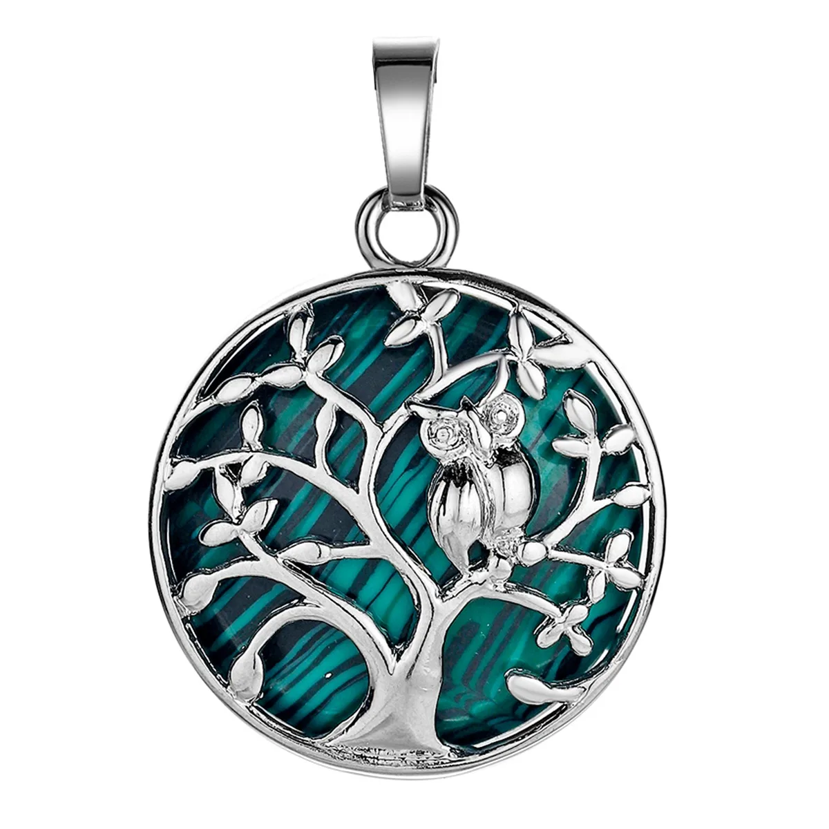 thumbnail image 2 of Alexander Castle Sterling Silver Tree Of Life Pendant Necklace – 925 Silver, 18" Rolo Chain 2 of 4