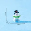 4 célébrant le petit bonhomme de neige