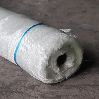High Strength Durable E-Glass Cloth Roll Good Quality Vermiculite Coated Flame Retardant Fiberglass Various Weights Silicone